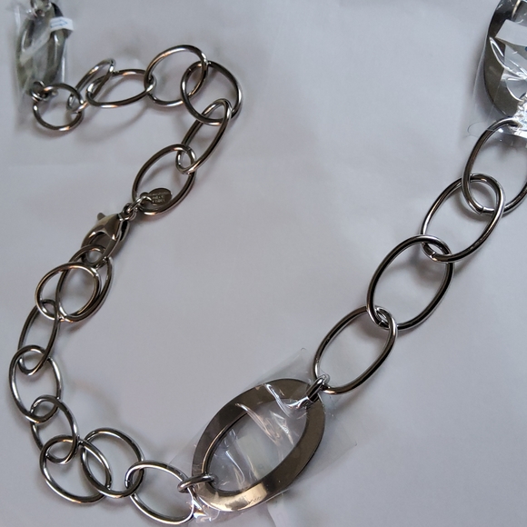 Vintage Stainless Steel Milor Necklace - Picture 2 of 5
